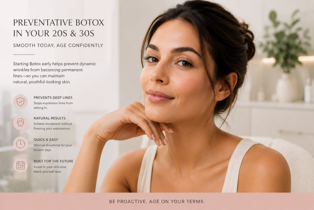 When to Start Botox: Preventative<br/> Neuromodulators in Your Late 20s and 30s